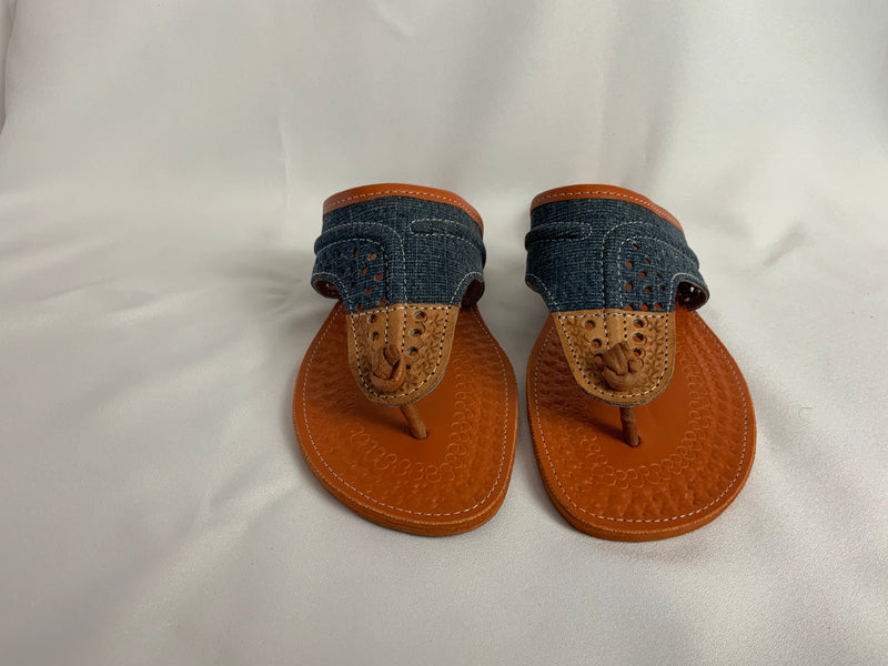 Haitian leather sandals from Port au Prince