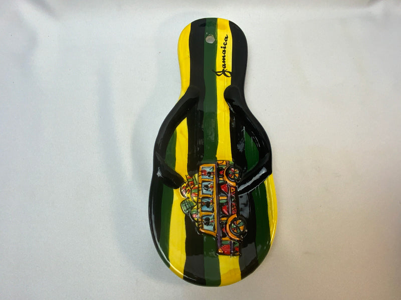 Jamaican Ceramic Spoon Rest from Montego Bay