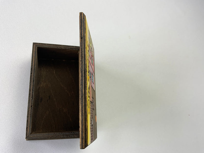 Puerto Rican Wood Box from San Juan (Small)