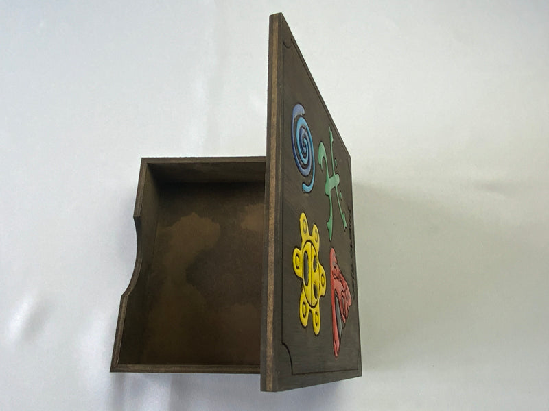 Puerto Rican Wood Box from San Juan (Medium)