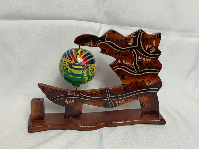 Haitian wood carving from Port au Prince