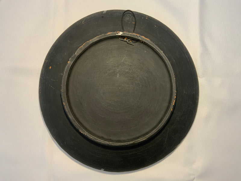 Haitian Ceramic Plate from Port au Prince(Large)