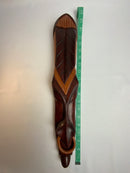 St. Lucia 🇱🇨Wood Carving, Nose ring Mask 19” (Large)