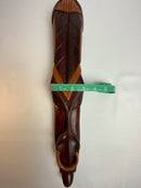 St. Lucia 🇱🇨Wood Carving, Nose ring Mask 19” (Large)