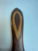 St. Lucia 🇱🇨 Wood Mahogany Wall Mask 18 1/2” (Large)