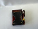Puerto Rican leather cigarette and lighter holder from San Juan