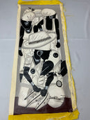 Dominican Rep. Canvas Painting from Santo Domingo (medium) 12” by 30”