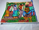 Jamaican Canvas Painting from Montego Bay (Large) 24”by18”