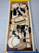 Dominican Rep. Canvas Painting from Santo Domingo (medium) 12”by 30”