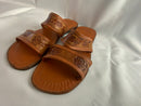 Haitian leather sandals from Port au Prince (Womens)