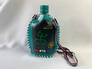 Puerto Rican leather bottle cover from San Juan