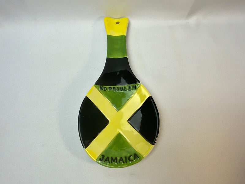 Jamaican Ceramic Spoon Rest from Montego Bay