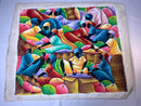 Dominican Rep. Canvas Painting from Santo Domingo 20” by 24”