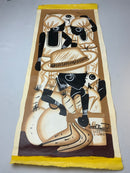 Dominican Rep. Canvas Painting from Santo Domingo (medium) 12”by 30”