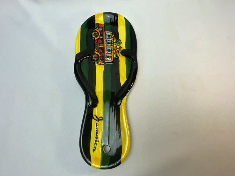 Jamaican Ceramic Spoon Rest from Montego Bay