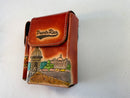 Puerto Rican leather cigarette & lighter holder from San Juan