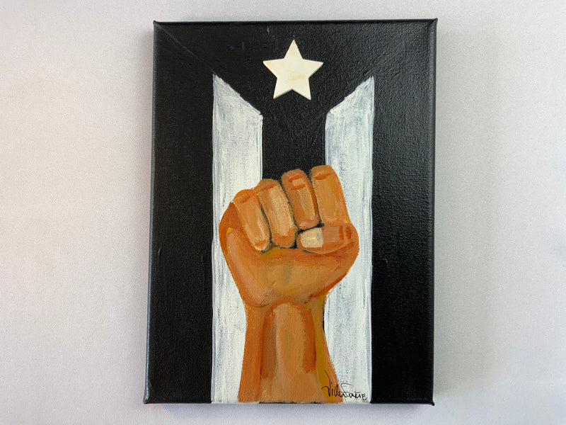 Puerto Rican Canvas Painting from San Juan (Small)