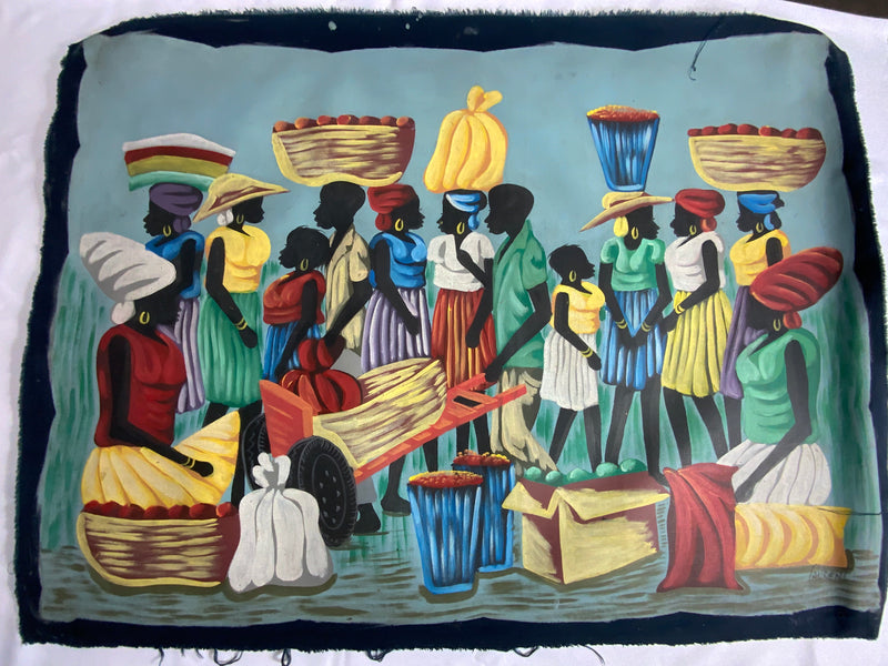 Haitian art canvas Painting 