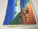 Jamaican Canvas Painting from Montego Bay (Large) 30”by17”