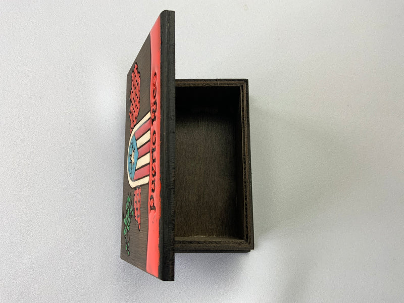 Puerto Rican Wood Box from San Juan (Small)