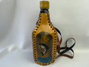 Puerto Rican leather bottle cover from San Juan