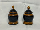 Haitian wood Jars (set) from Port au Prince